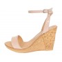 Sandale dama piele naturala cu platforme de 10 cm – Nude Lac S107NDL